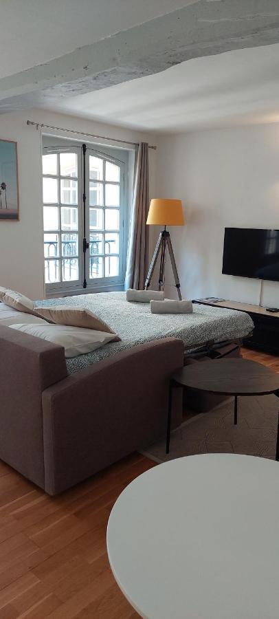 Beau Studio Cosy Calme En Face Du Port Sur Le Quai Lägenhet Dieppe Exteriör bild